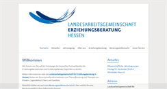 Desktop Screenshot of erziehungsberatung-hessen.de